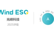 六爻简单光峰科技再获Wind ESG A级评级 创新驱动绿色科技典范